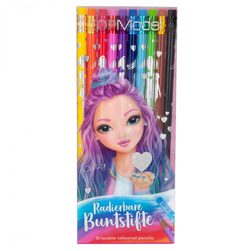 TOPModel Erasable Coloured Pencils