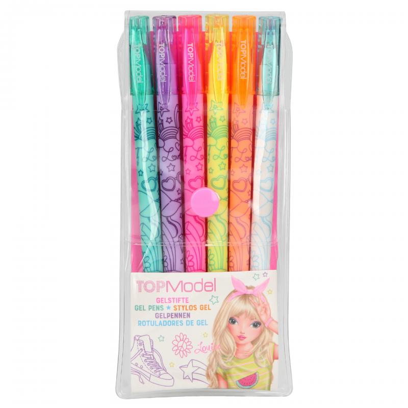 TOPModel Neon Gelpen Set of 6