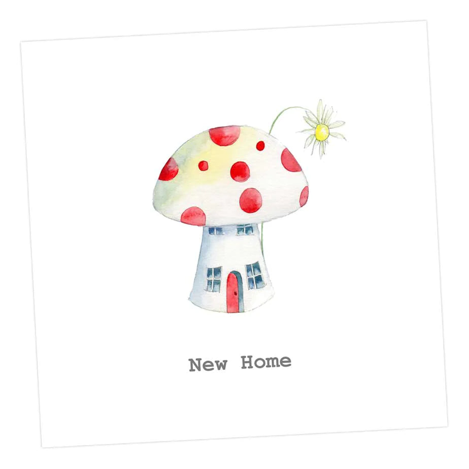 Crumble & Core | Toadstool New Home Card by Weirs of Baggot Street