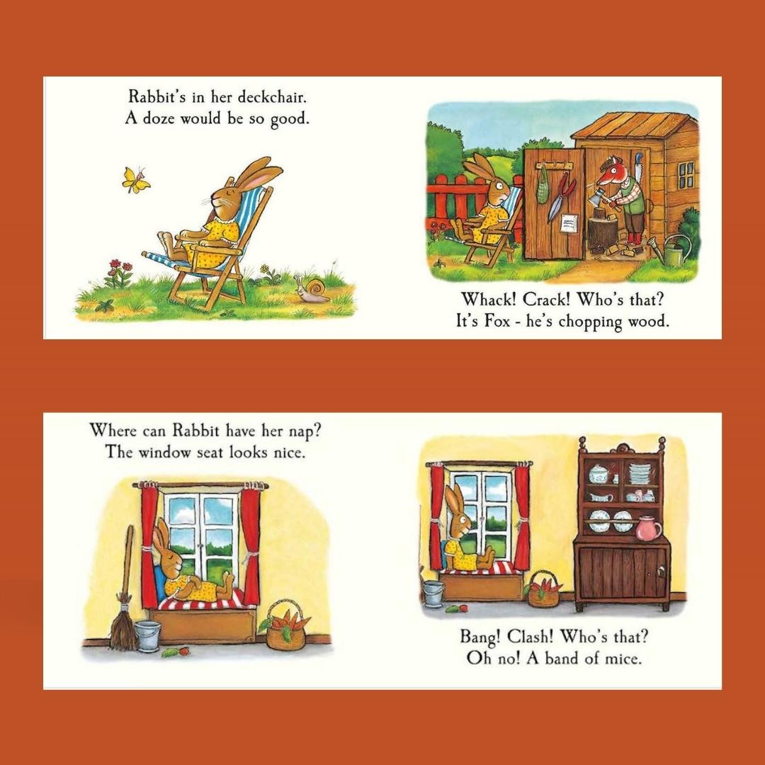 Acorn Wood Rabbit's Nap - Little Bookworms by Weirs of Baggot Street