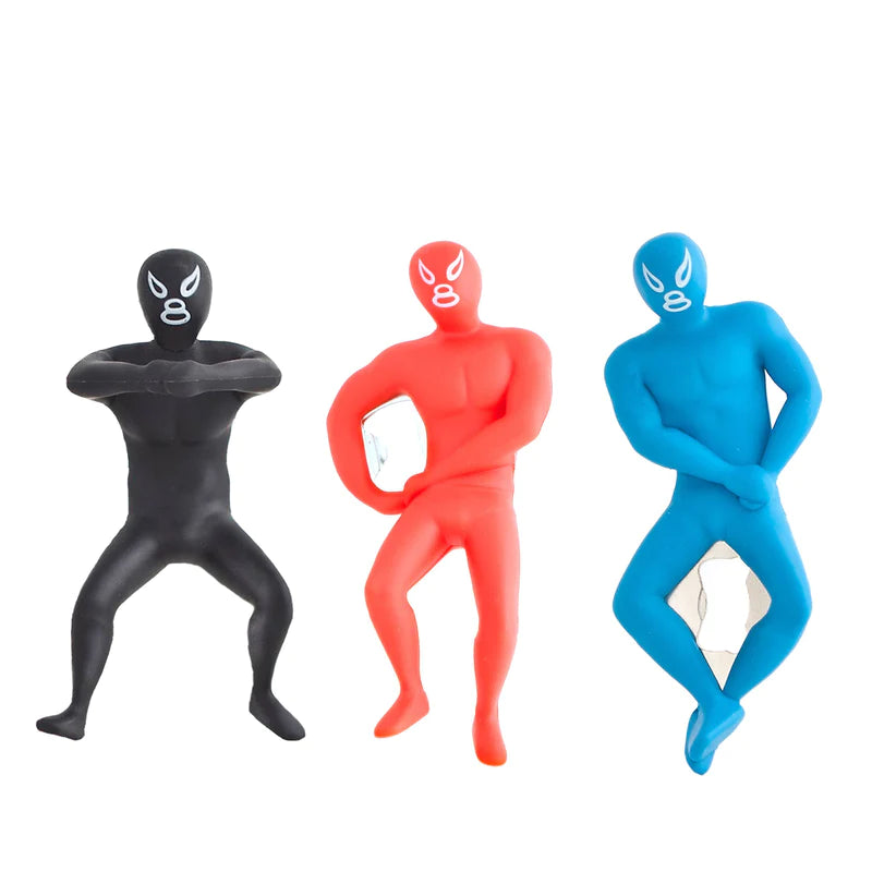 Kikkerland Luchador Bottle Opener Assorted Colours