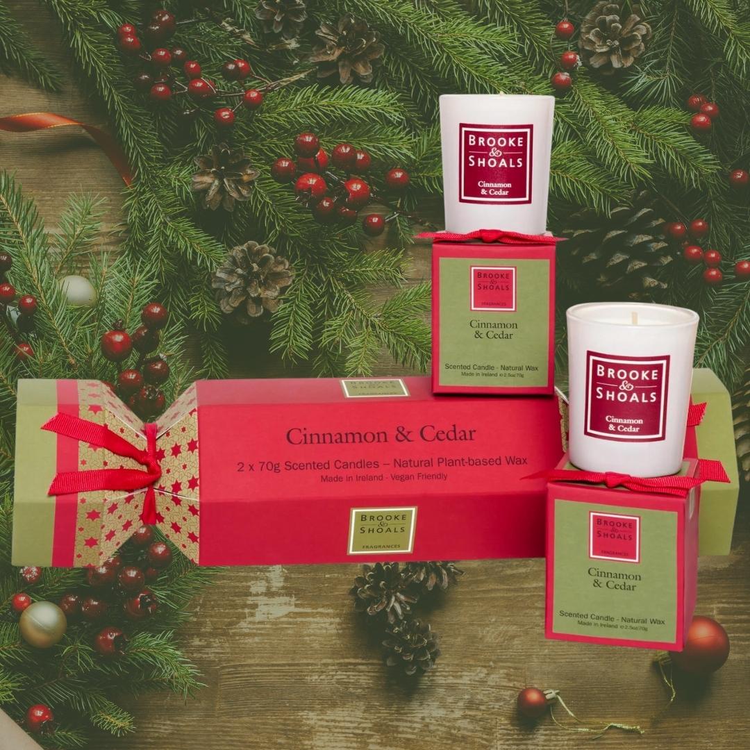 Brooke & Shoals Christmas Cracker - Cinnamon & Cedar
