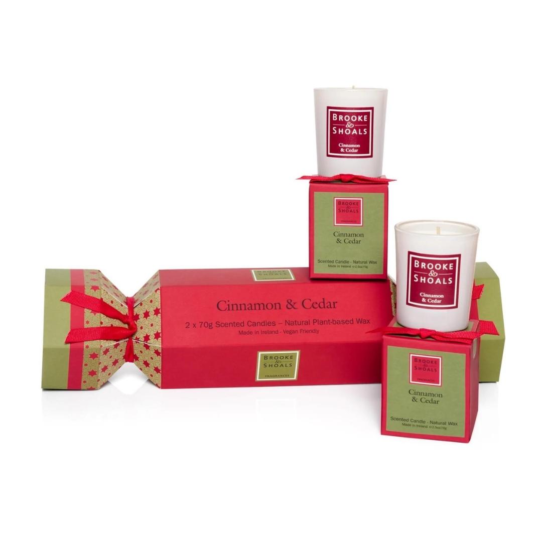 Brooke & Shoals Christmas Cracker - Cinnamon & Cedar