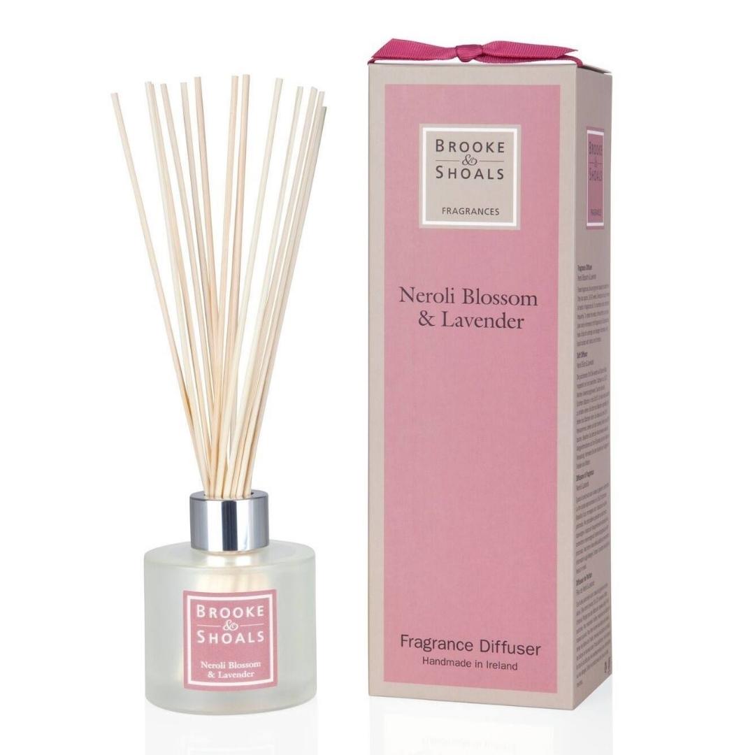 Brooke & Shoals Diffuser Neroli Blossom & Lavender Weirs of Baggot Street. Celebrating Irish Creators