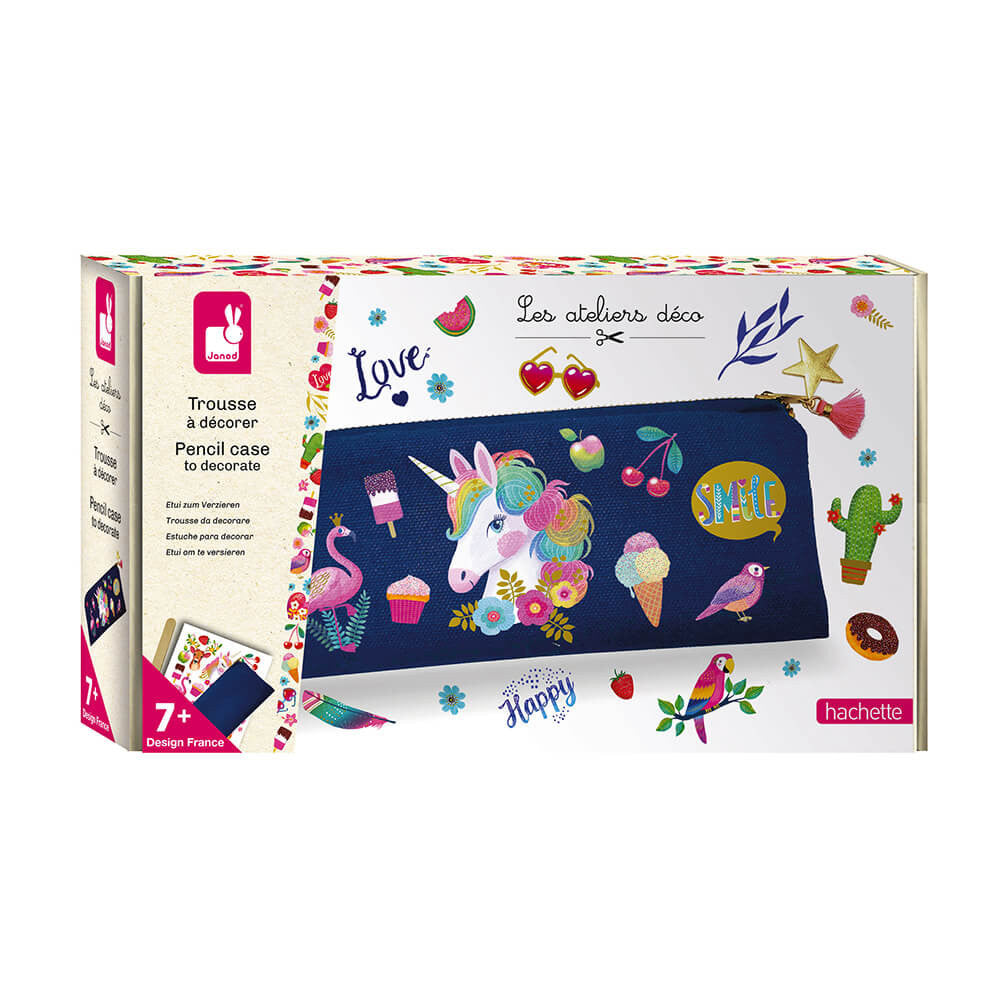 Bubs & Kids | Janod Pencil Case To Decorate by Weirs of Baggot Street