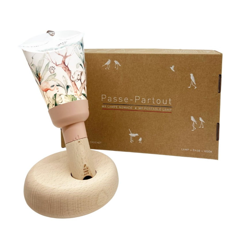 Bubs & Kids | Polochon Portable 5-In-1 Nightlight Rose Savannah by Weirs of Baggot Street