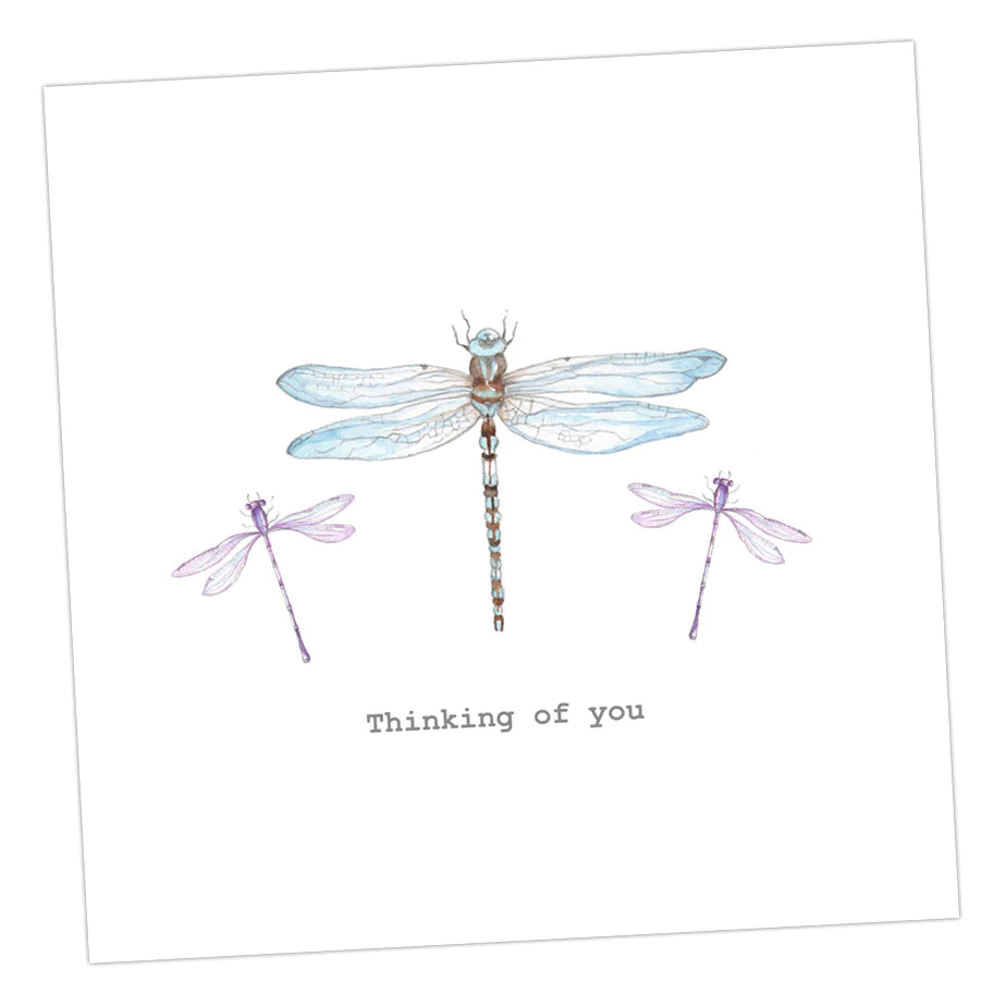 Crumble & Core Dragonfly Thinking Of You Card
