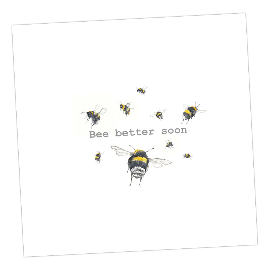 Crumble & Core | Bee Better Soon Card by Weirs of Baggot Street