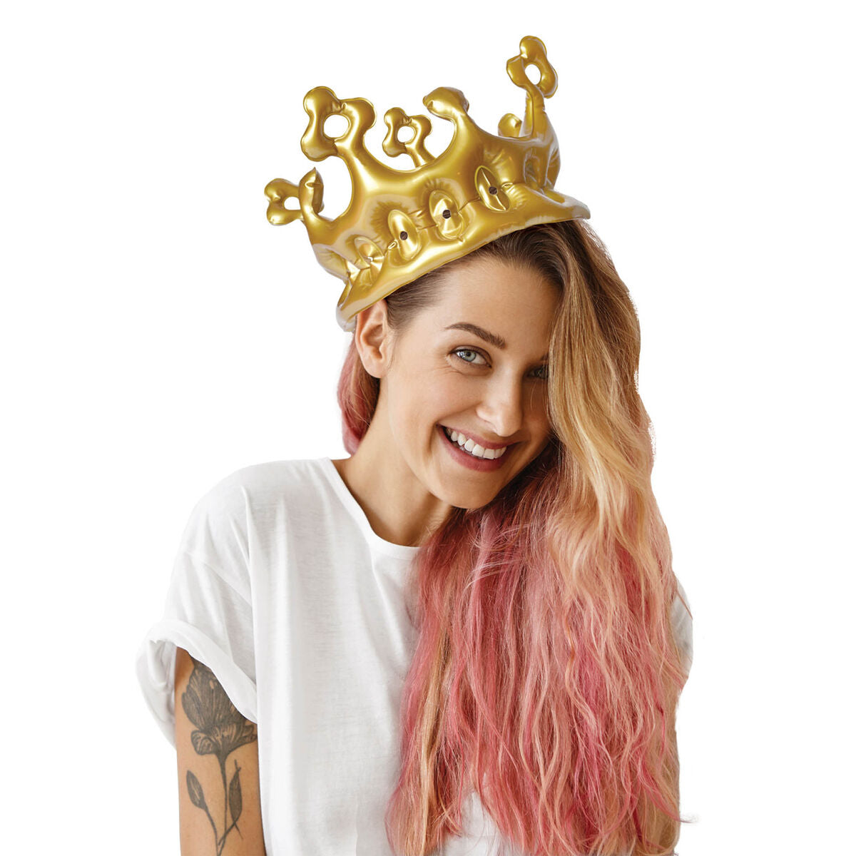 Legami Inflatable Crown Party Queen