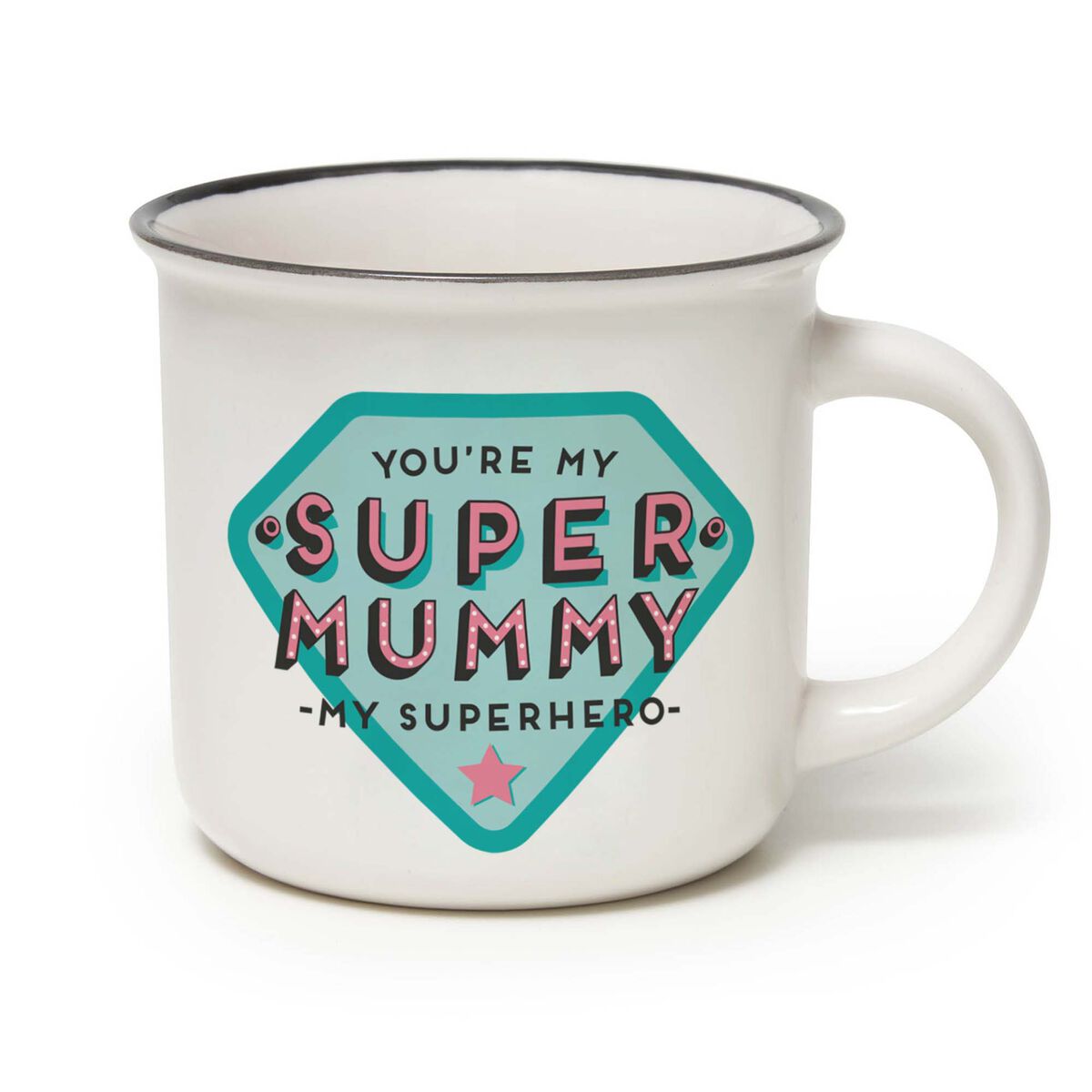 Fab Gifts | Legami Cup-Puccino - Super Mummy by Weirs of Baggot Street