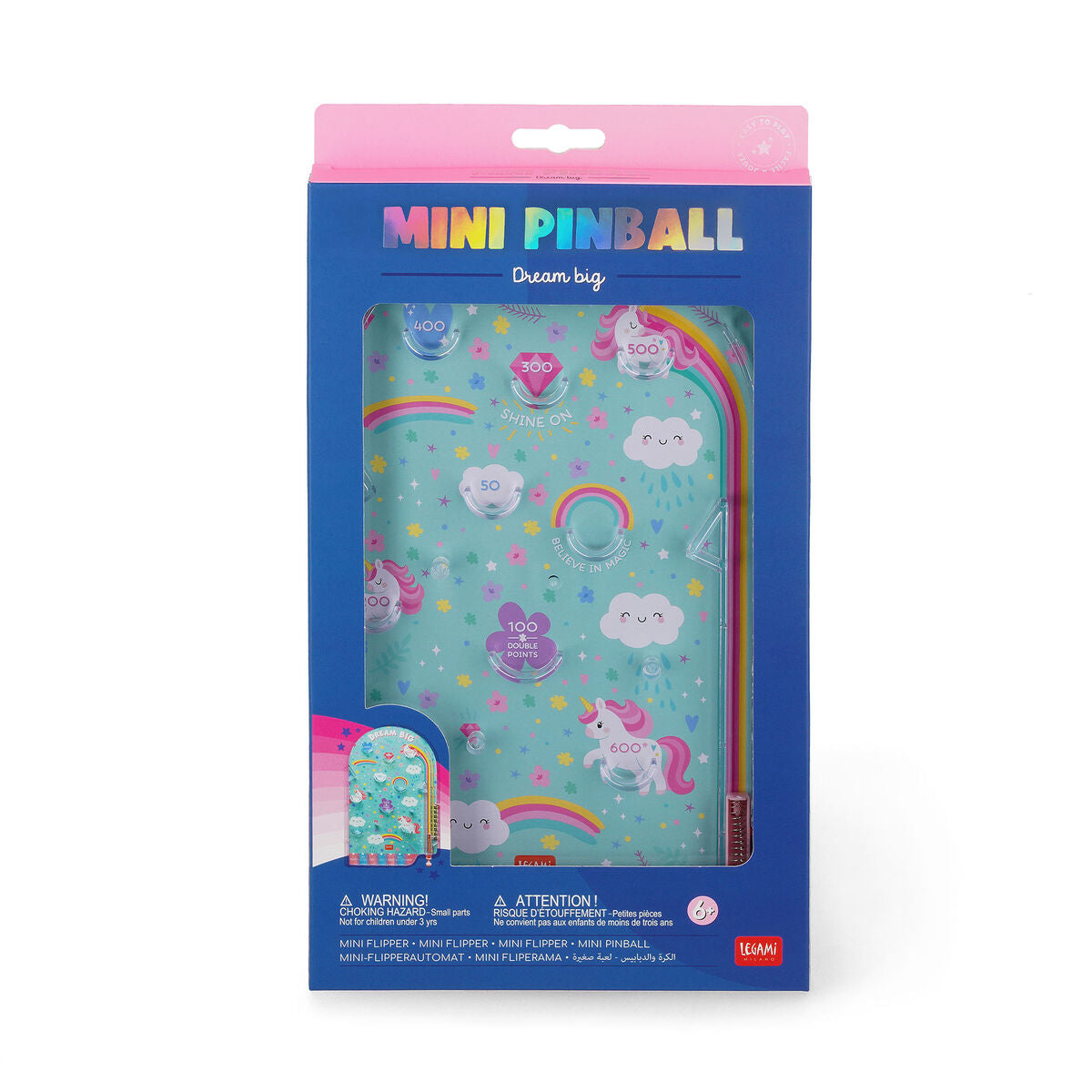 Fab Gifts | Legami Mini Pinball Unicorn by Weirs of Baggot Street