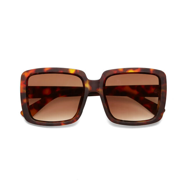 Fab Gifts | Okkia Sunglasses Square Classic Brown Gradient by Weirs of Baggot Street