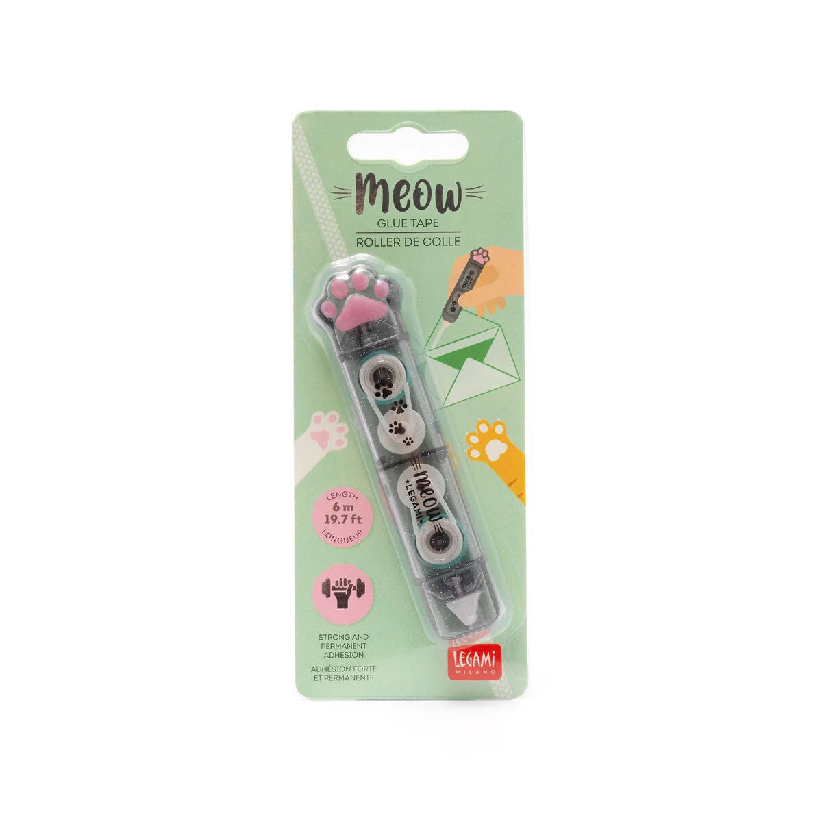 Fab Gifts | Legami Meow Glue Tape by Weirs of Baggot Street