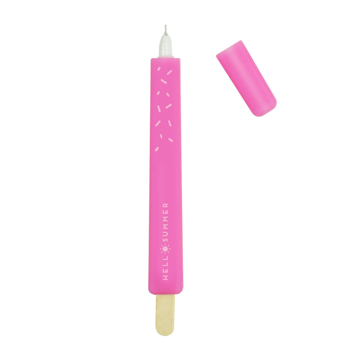 Fab Gifts | Legami Ice Pop Gel Pen Pink by Weirs of Baggot Street