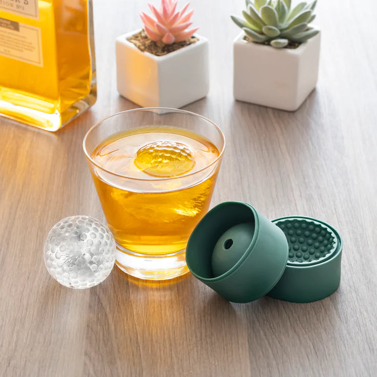 Fab Gifts | Kikkerland - Ice Cube Molds Golf Ball by Weirs of Baggot St