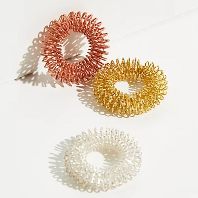 Fab Gifts | Kikkerland Acupressure Massage Rings by Weirs of Baggot St