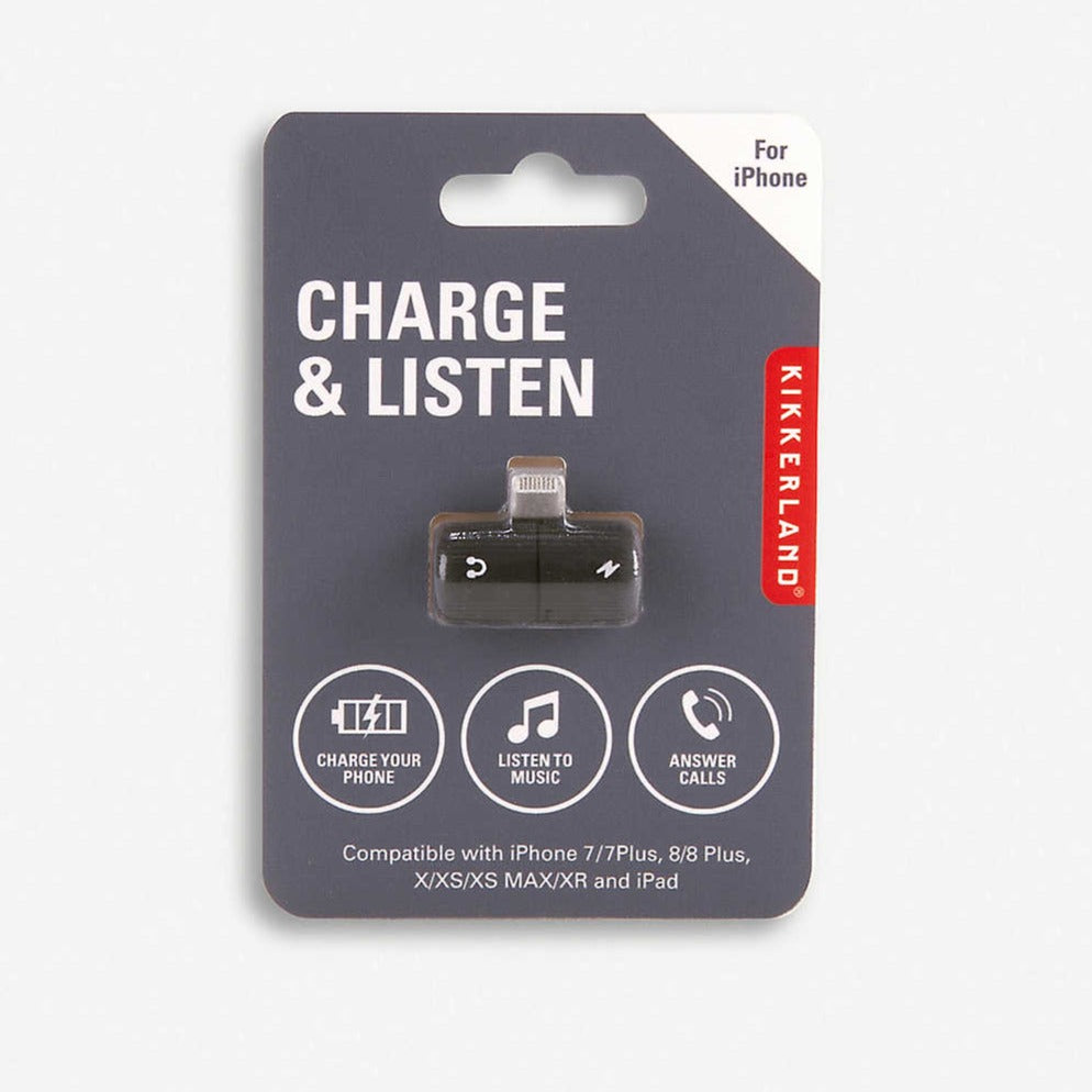 Fabulous Gifts | Kikkerland - Charge & Listen by Weirs of Baggot Street