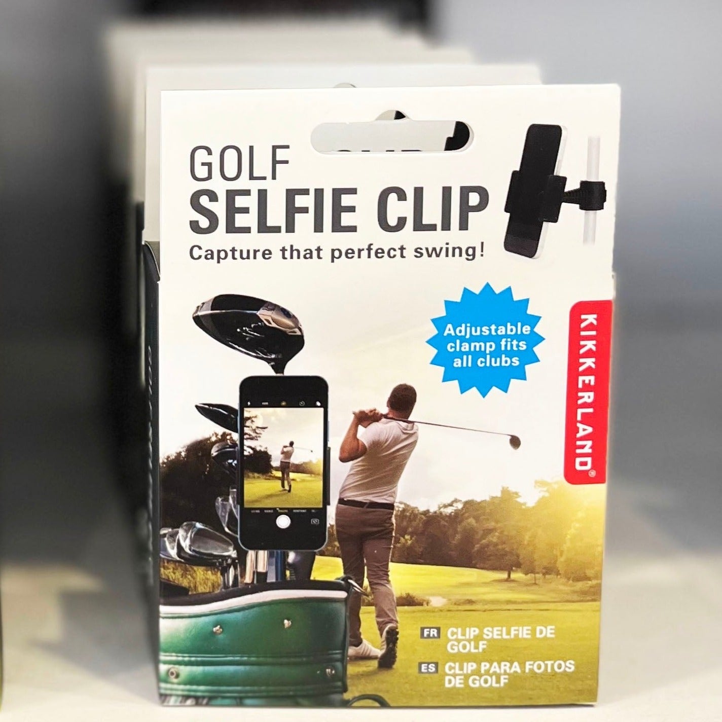 Fabulous Gifts | Kikkerland - Golf Selfie Clip by Weirs of Baggot Street