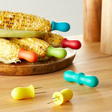 Fabulous Gifts | Kikkerland - Rainbow Corn Holders by Weirs of Baggot Street