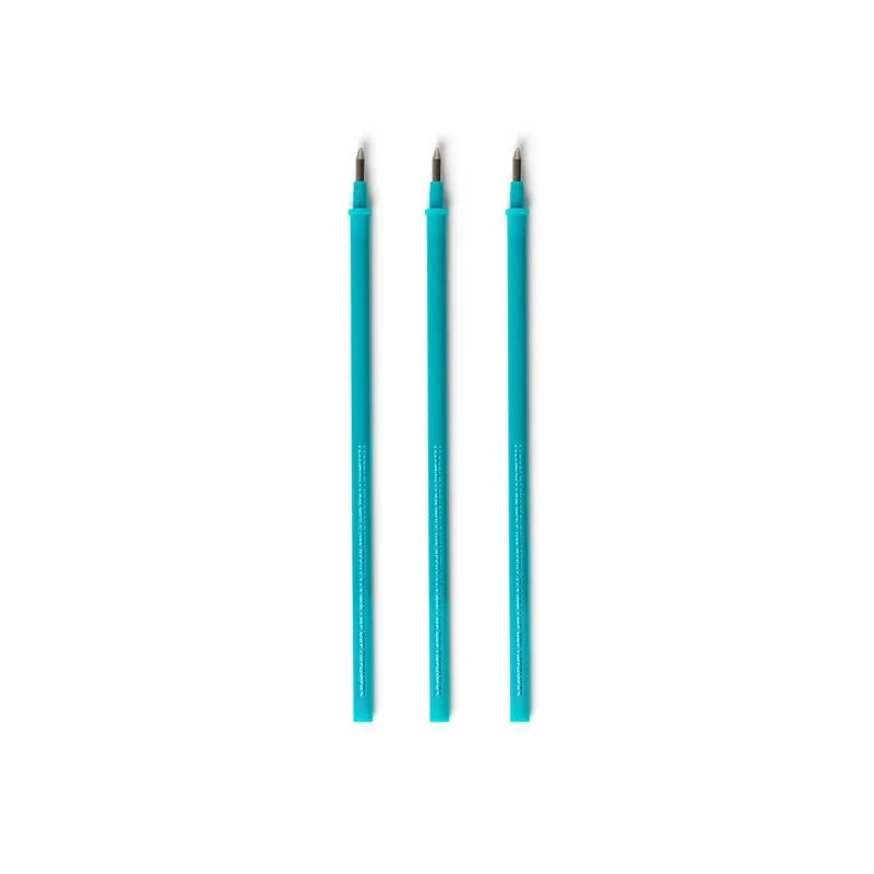 Back to School | Legami Erasable Pen Refills 3Pk - Turquoise by Weirs of Baggot St
