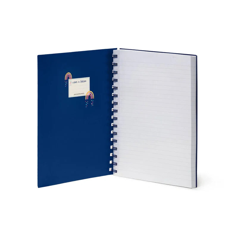 Back to School | Legami Large Spiral Notebook After Rain Weirs of Baggot St