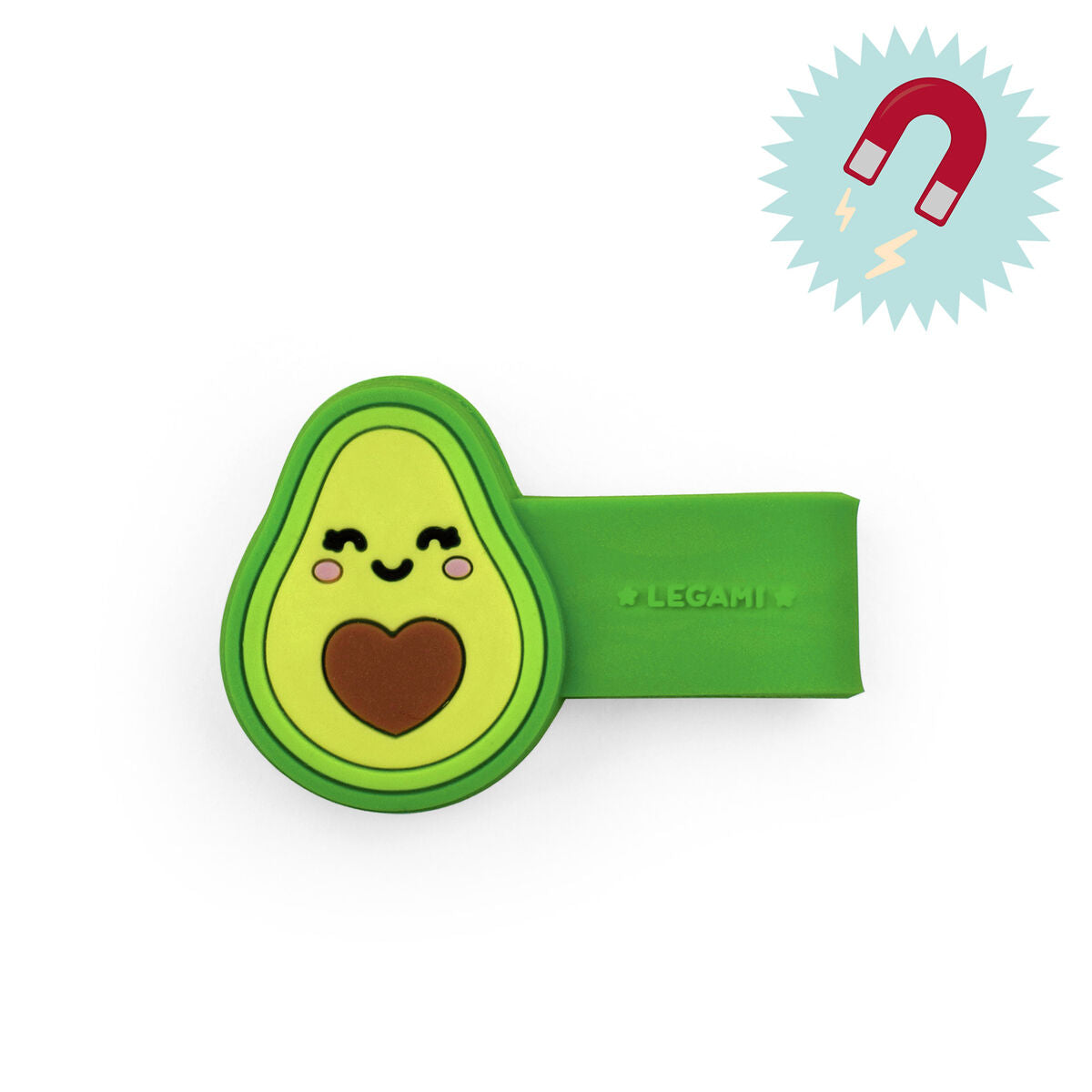 Tech | Legami Magnetic Clip - Avocado by Weirs of Baggot St