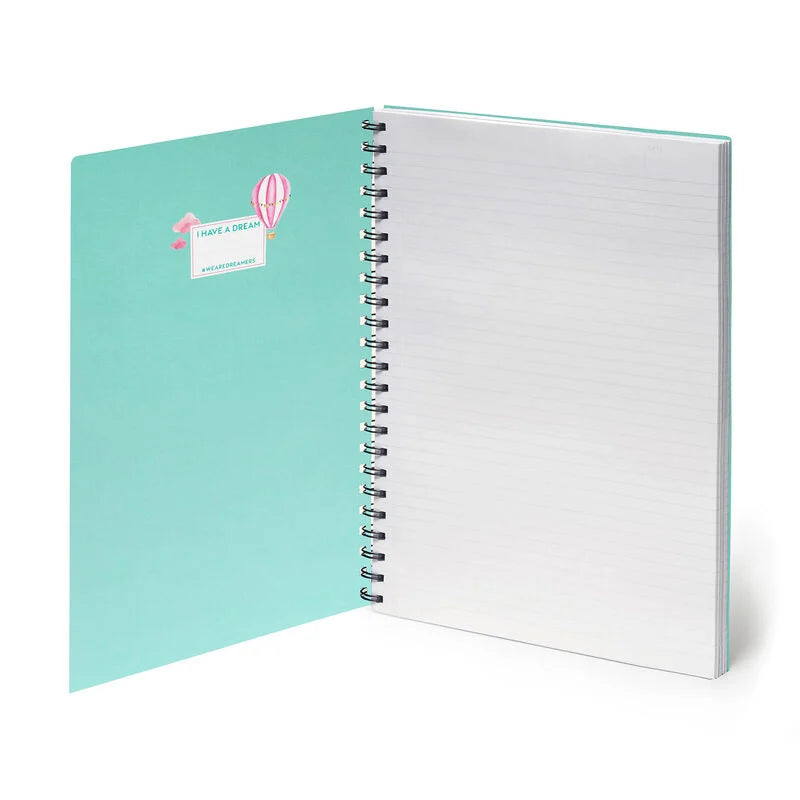 Back to School | Legami Maxi Trio Spiral Notebook Air Balloon by Weirs of Baggot St