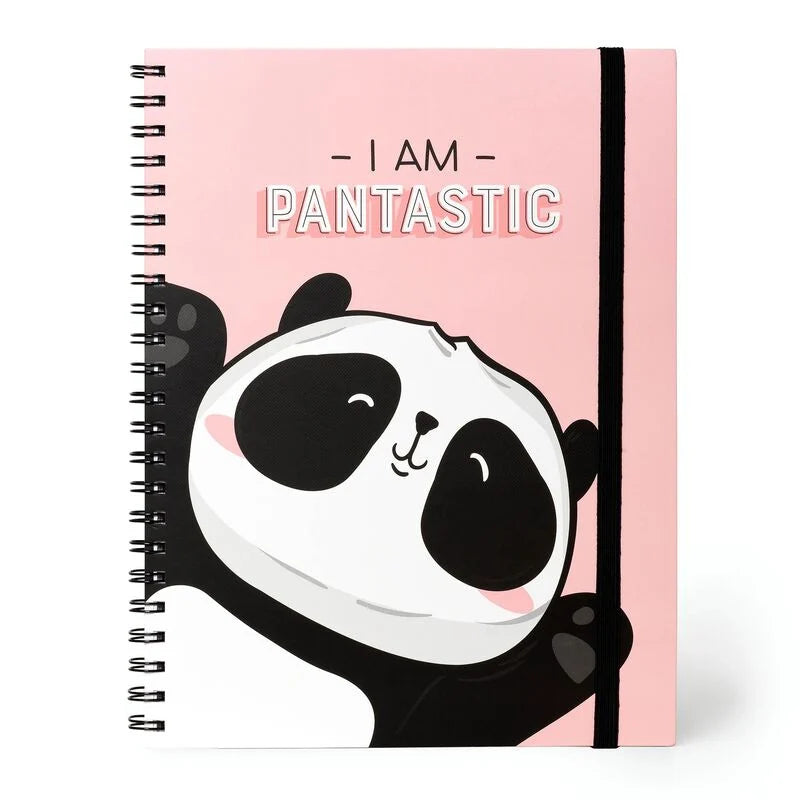 Back to School | Legami Maxi Trio Spiral Notebook Panda by Weirs of Baggot St