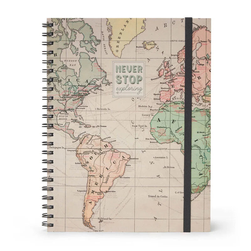 Back to School | Legami Maxi Trio Spiral Notebook Travel by Weirs of Baggot St