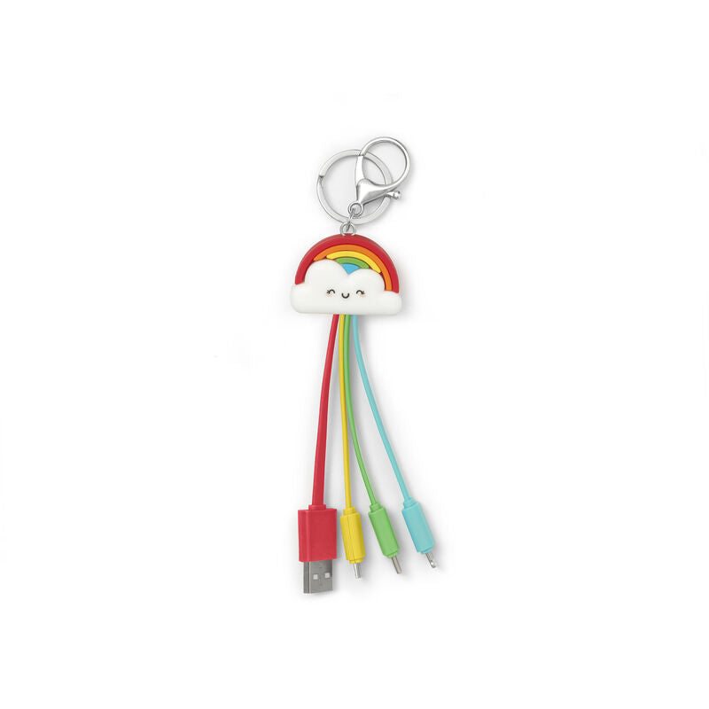 Tech | Legami Multi Cable LinkUp Charger Rainbow by Weirs of Baggot St