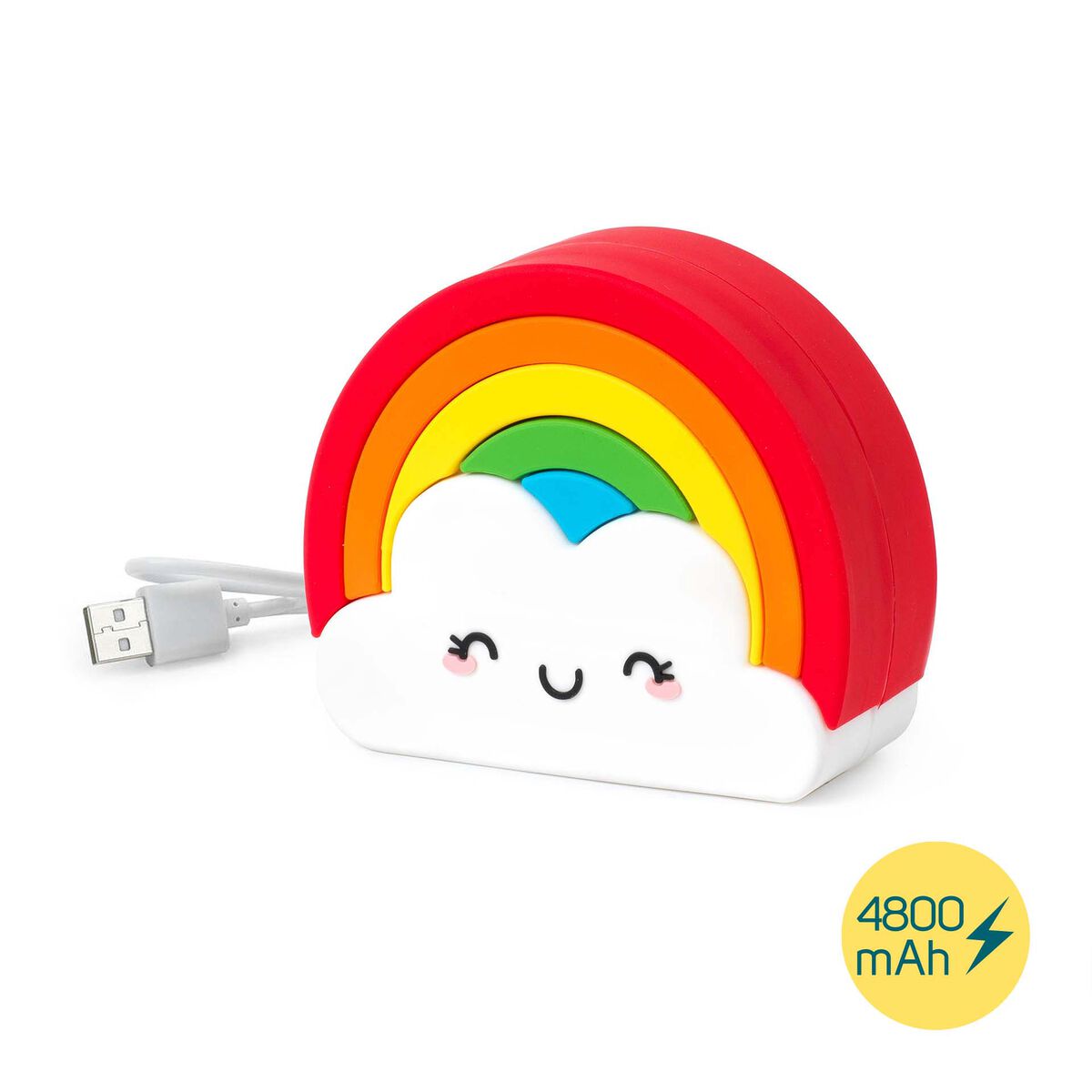 Tech | Legami Power Bank - Rainbow by Weirs of Baggot St