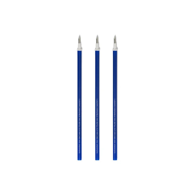 Stationery | Legami Refill Erasable Pen Blue 3pk by Weirs of Baggot St