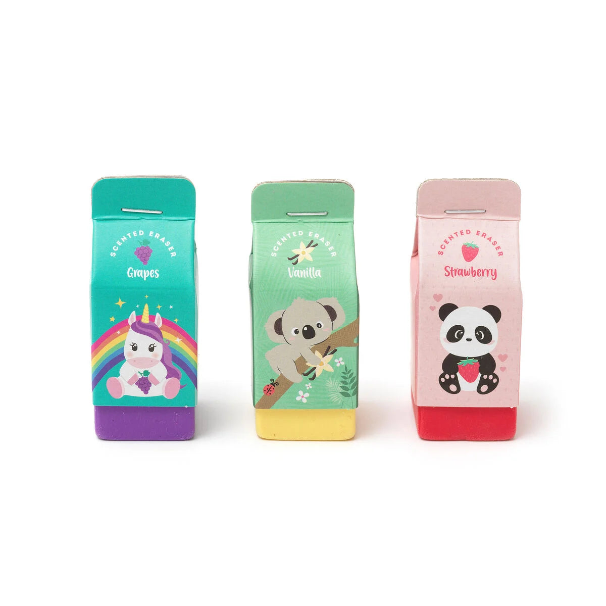 Back to School | Legami Set Of 3 Scented Erasers Yummy by Weirs of Baggot St