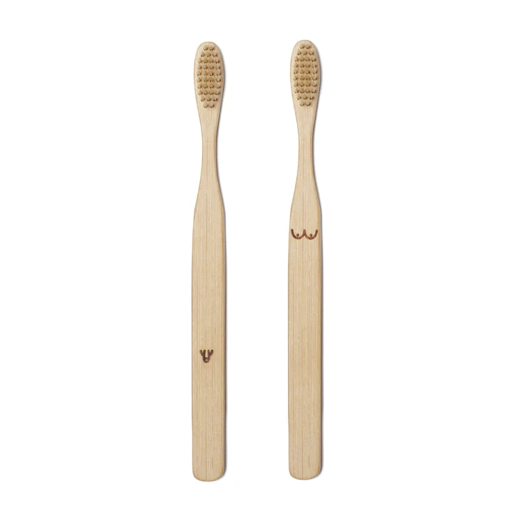 Fab Gifts | Kikkerland - Nudie Toothbrush Bamboo by Weirs of Baggot St