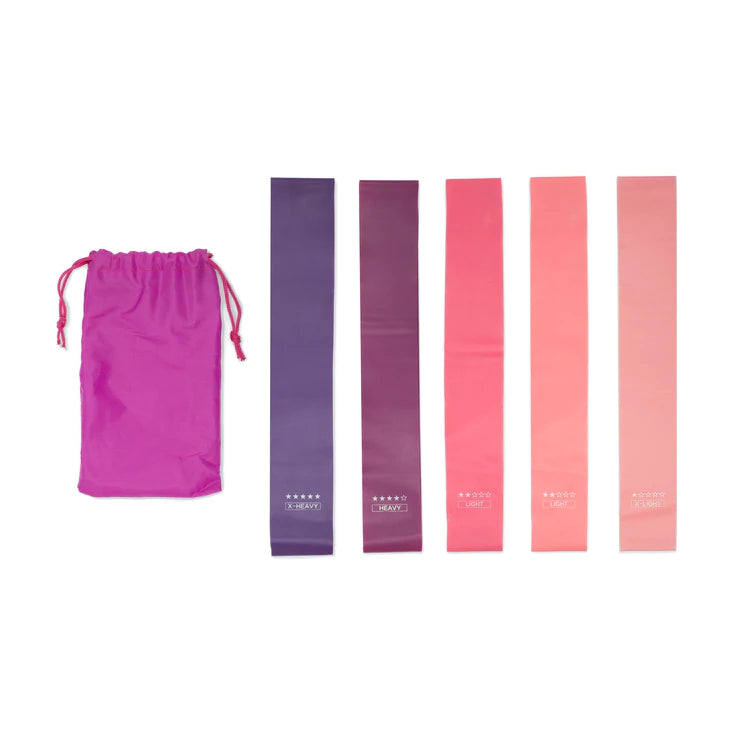 Gifts | Kikkerland | Resistance Bands Set Of 5 by Weirs of Baggot St