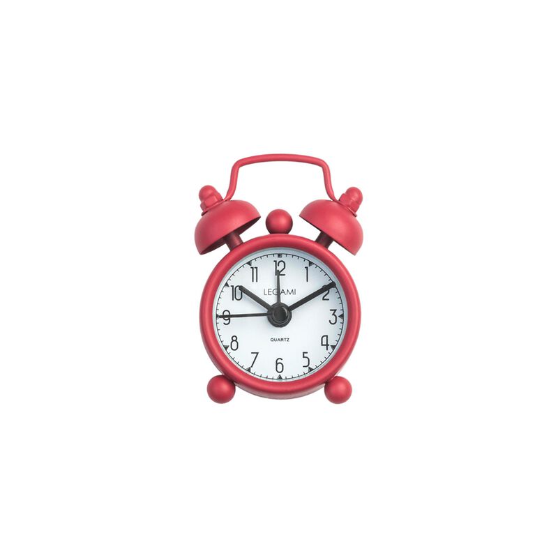 Fab Gifts | Legami Mini Tick Tock Alarm Clock - Red by Weirs of Baggot Street