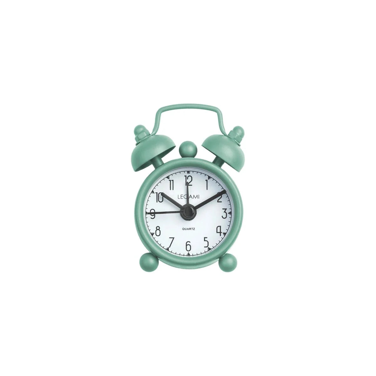 Fab Gifts | Legami Mini Tick Tock Alarm Clock - Vintage Green by Weirs of Baggot Street