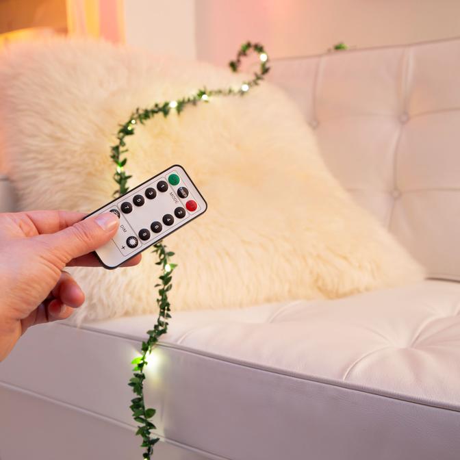 Fab Gifts | Kikkerland Small Leaf String Lights by Weirs of Baggot St