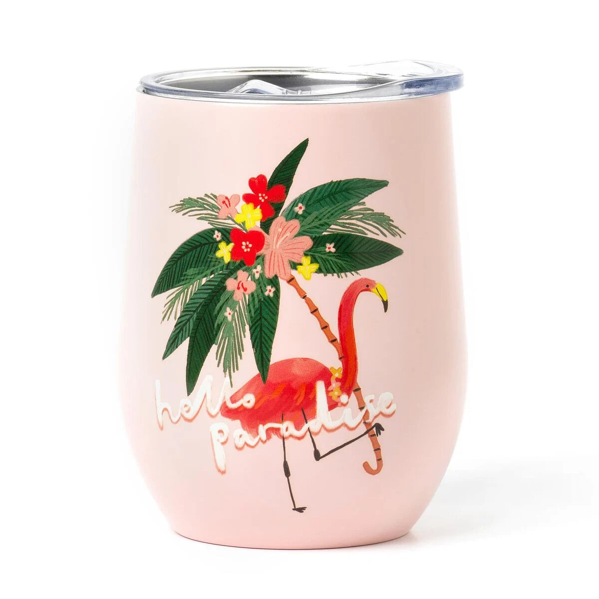 Fab Gifts | Legami Hot & Cold Vacuum Tumbler Flamingo by Weirs of Baggot Street