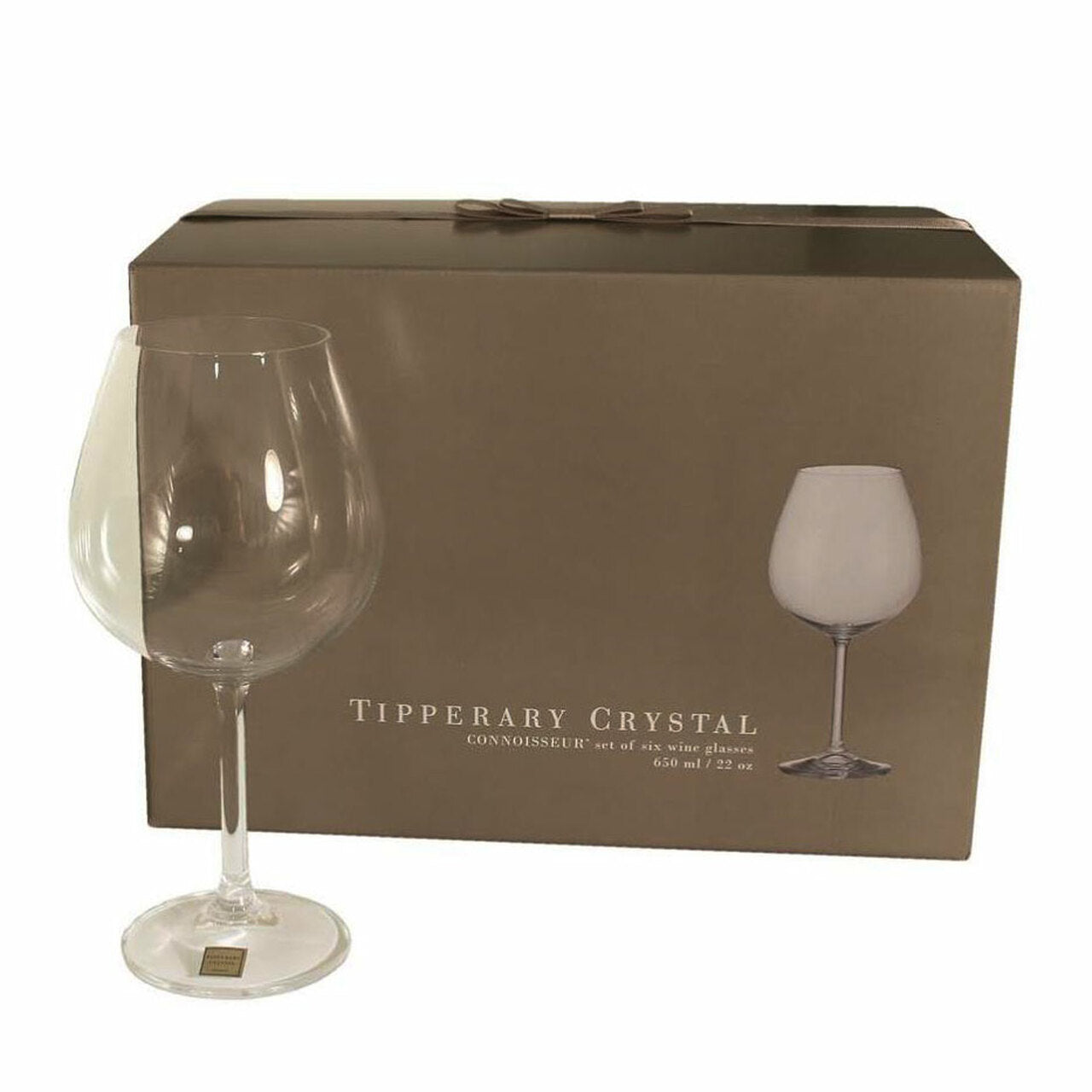 Tipperary Crystal Connoisseur Set of 6 Red Wine 650mL