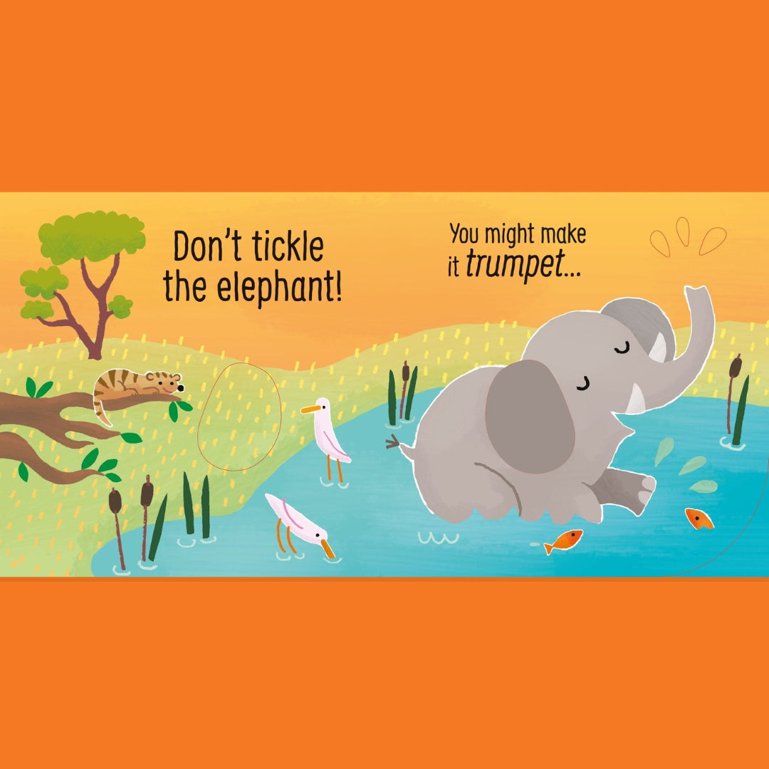 Usborne Don't Tickle the Elephant! - Little Bookworms by Weirs of Baggot Street