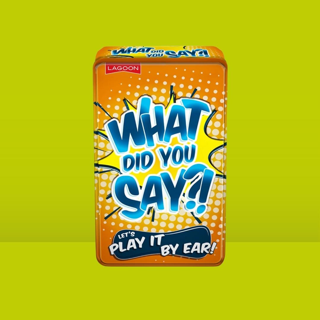 What Did You Say? The Whisper Challenge Game University Games by Weirs of Baggot Street
