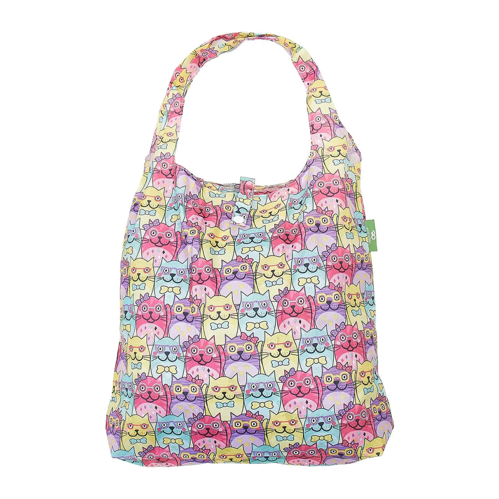 Sustainable Living | Eco Chic Multiple Glasses Cat Shopper by Weirs of Baggot Street