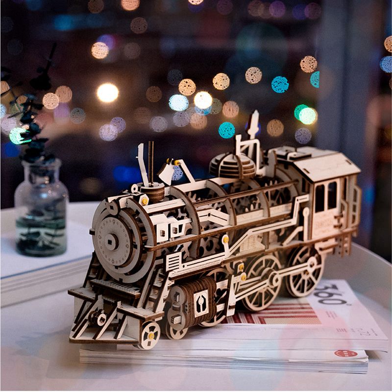 Robotime Mechanical Locomotive train kit