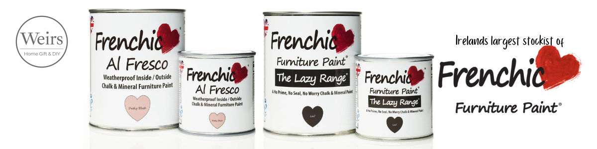 Frenchic Paint Full Collection by Weirs of Baggot Street. Home Gift and DIY Offering Nationwide Delivery in Ireland and Same Day Dublin. Shop Online