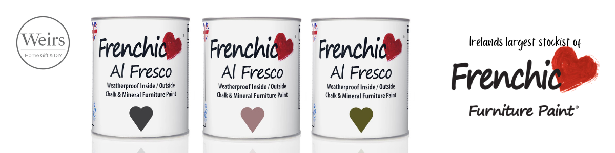 Frenchic Paint Al Fresco Inside Outside Paint Collection by Weirs of Baggot Street. Home Gift and DIY Offering Nationwide Delivery in Ireland and Same Day Dublin. Shop Online