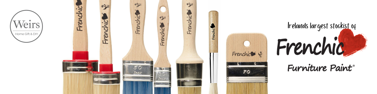Frenchic Paint Brushes Collection by Weirs of Baggot Street. Home Gift and DIY Offering Nationwide Delivery in Ireland and Same Day Dublin. Shop Online