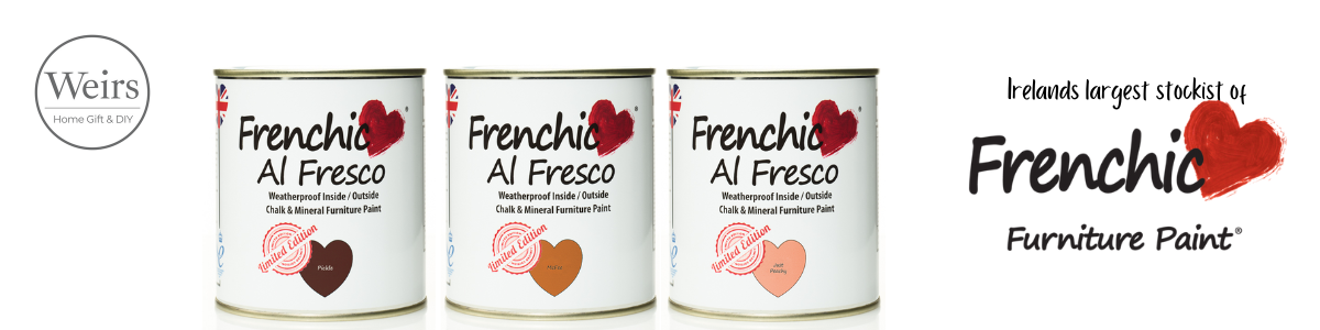 Frenchic Paint Limited Edition Paint Collection by Weirs of Baggot Street. Home Gift and DIY Offering Nationwide Delivery in Ireland and Same Day Dublin. Shop Online