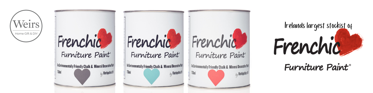Frenchic Paint Original Artisan Paint Collection by Weirs of Baggot Street. Home Gift and DIY Offering Nationwide Delivery in Ireland and Same Day Dublin. Shop Online