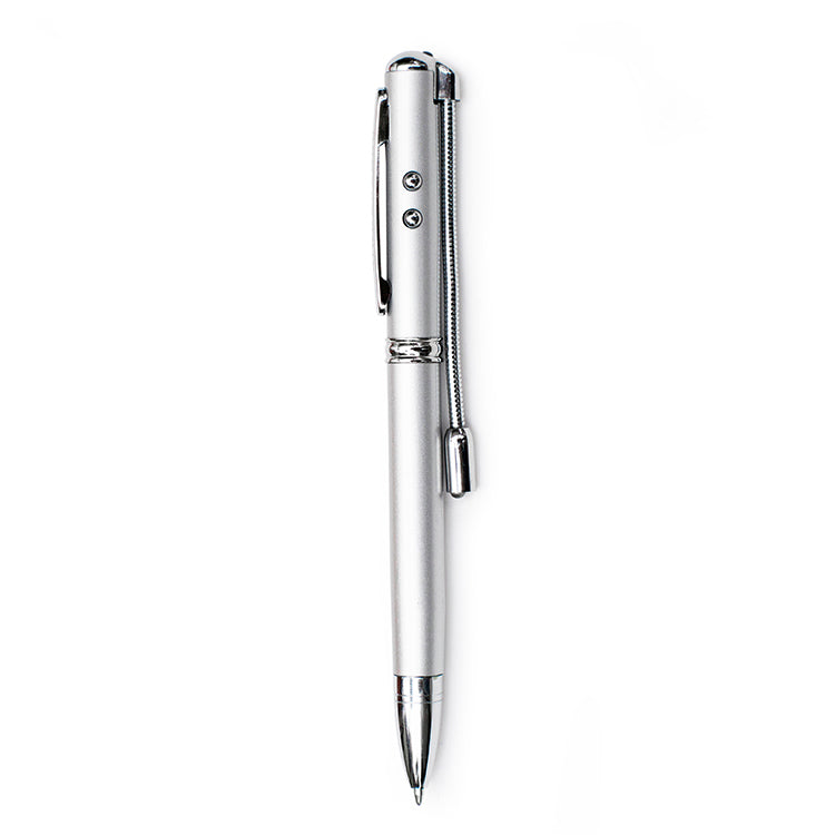 Silver Kikkerland five-function Spy Pen